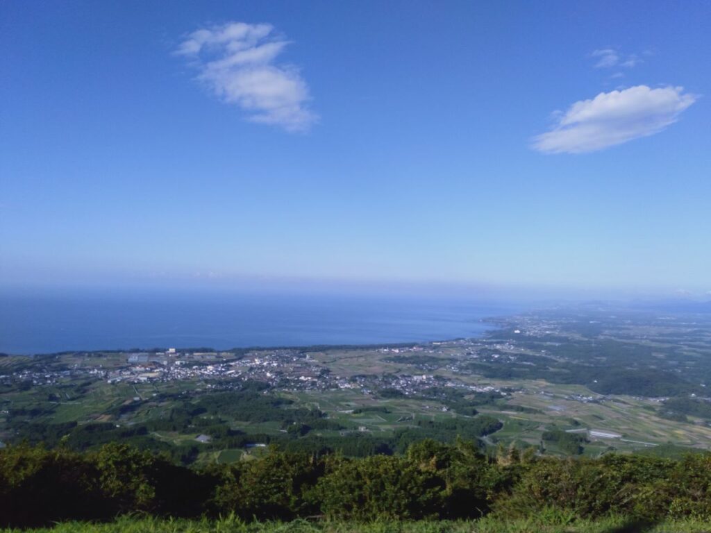 sky flying view spot at Onodake